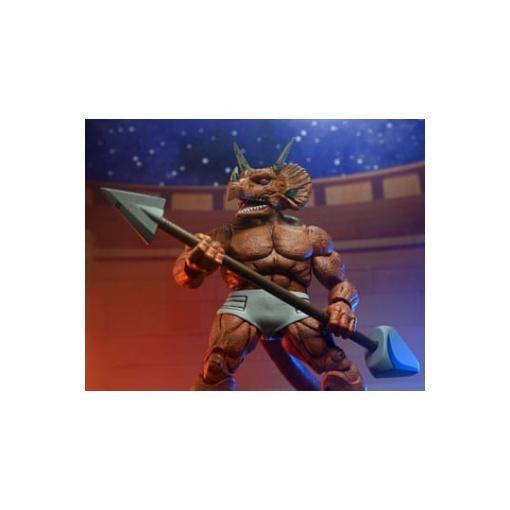 Tortugas Ninja (Mirage Comics) Figura Triceraton Gladiator 21 cm