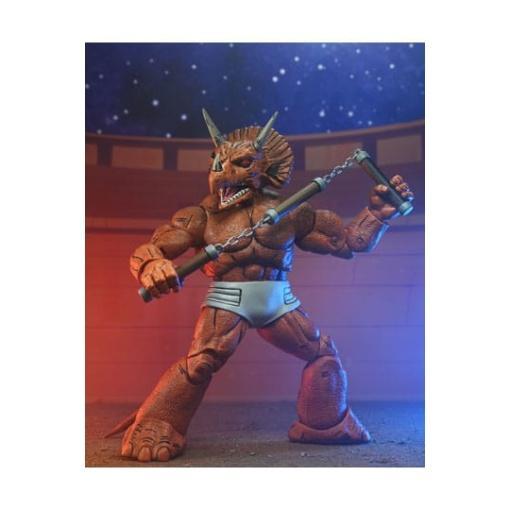 Tortugas Ninja (Mirage Comics) Figura Triceraton Gladiator 21 cm