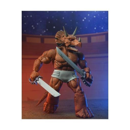 Tortugas Ninja (Mirage Comics) Figura Triceraton Gladiator 21 cm