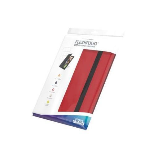 Ultimate Guard Flexxfolio 360 - 18-Pocket XenoSkin Rojo