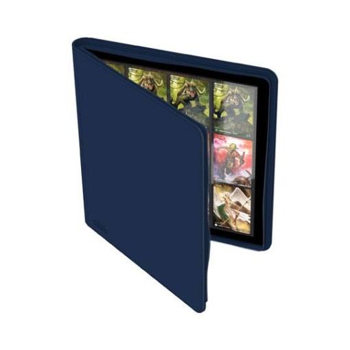 Ultimate Guard Zipfolio 480 - 24-Pocket XenoSkin (Quadrow) - Azul