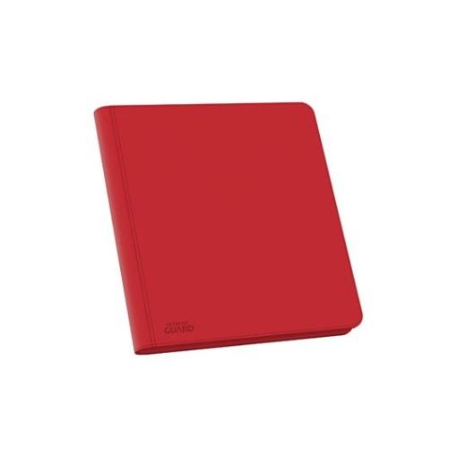 Ultimate Guard Zipfolio 480 - 24-Pocket XenoSkin (Quadrow) - Rojo