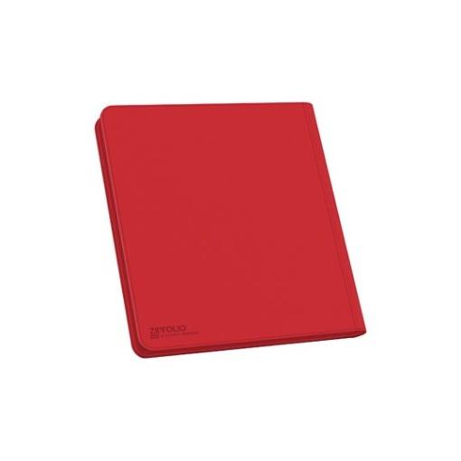 Ultimate Guard Zipfolio 480 - 24-Pocket XenoSkin (Quadrow) - Rojo