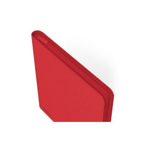 Ultimate Guard Zipfolio 480 - 24-Pocket XenoSkin (Quadrow) - Rojo