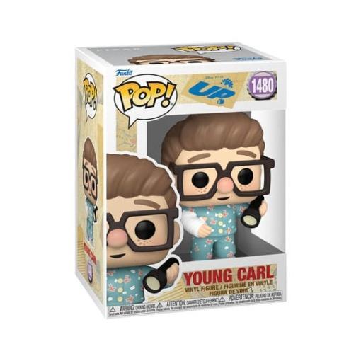 Up! 2 Figura POP! Movies Vinyl Young Carl 9 cm