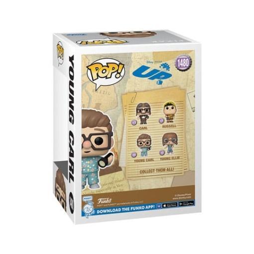 Up! 2 Figura POP! Movies Vinyl Young Carl 9 cm