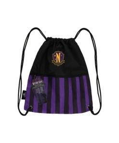 Wednesday Bolso de tela Nevermore Academy Purple