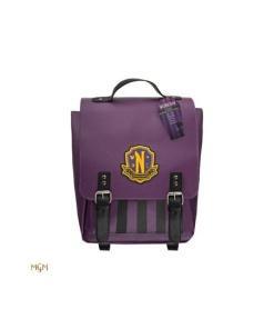 Wednesday Mochila Nevermore Academy Purple