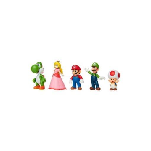 World of Nintendo Super Mario & Friends Figuras Caja de 5 piezas Exclusivo