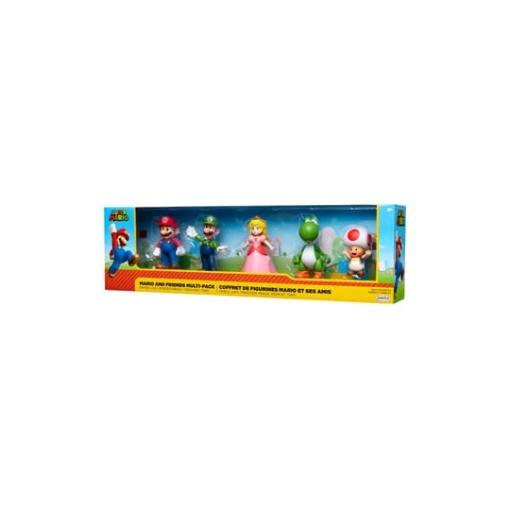 World of Nintendo Super Mario & Friends Figuras Caja de 5 piezas Exclusivo