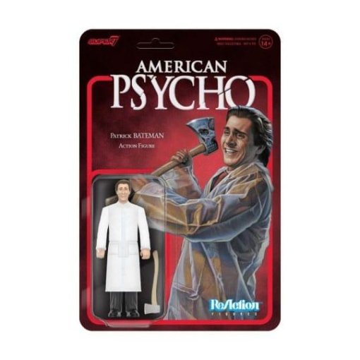 American Psycho (2000) Figura ReAction Wave 01 Patrick Bateman (Raincoat) 10 cm