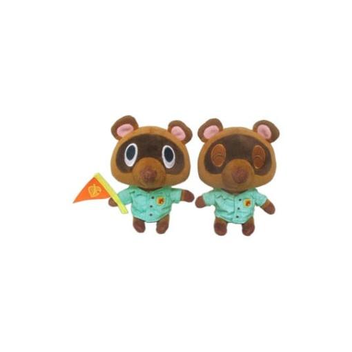 Animal Crossing Pack de 2 Peluches Tommy & Timmy 15 cm