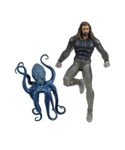 Aquaman y el Reino Perdido Figura DC Multiverse Aquaman (Stealth Suit with Topo) (Gold Label) 18 cm