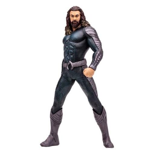 Aquaman y el Reino Perdido Figura Megafig DC Multiverse Aquaman 30 cm - Embalaje dañado