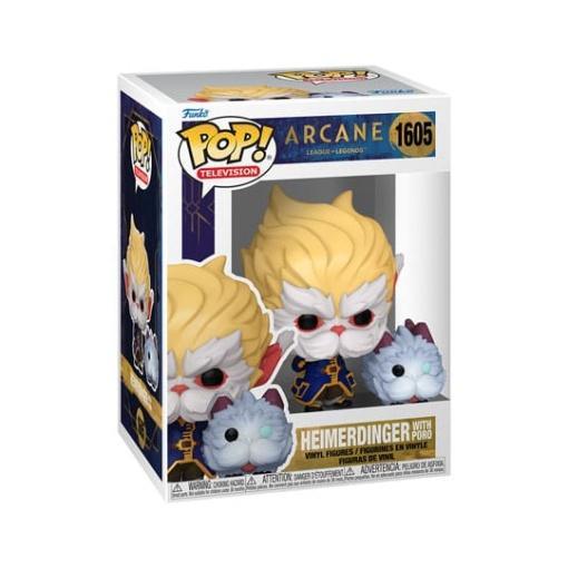 Arcane League of Legends POP! Vinyl Figura Heimerdinger w/Poro 9 cm