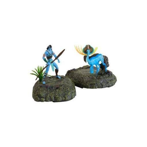 Avatar Figuras Brillo de luz negra Blind Box Expositor (24)