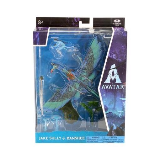 Avatar Figuras Deluxe Large Jake Sully & Banshee