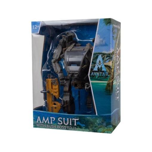 Avatar: el sentido del agua Figura Megafig Amp Suit with Bush Boss FD-11 30 cm