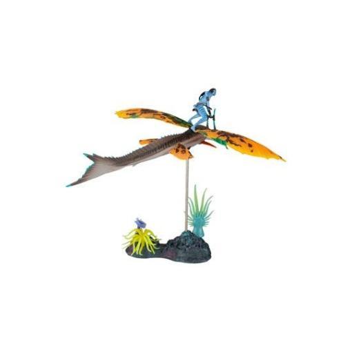 Avatar: el sentido del agua Figuras Deluxe Large Jake Sully & Skimwing