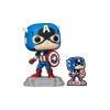 Avengers: Beyond Earth's Mightiest POP! Vinyl Figura Captain America with Pin 9 cm