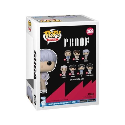 BTS POP! Rocks Vinyl Figura Suga 9 cm - Embalaje dañado