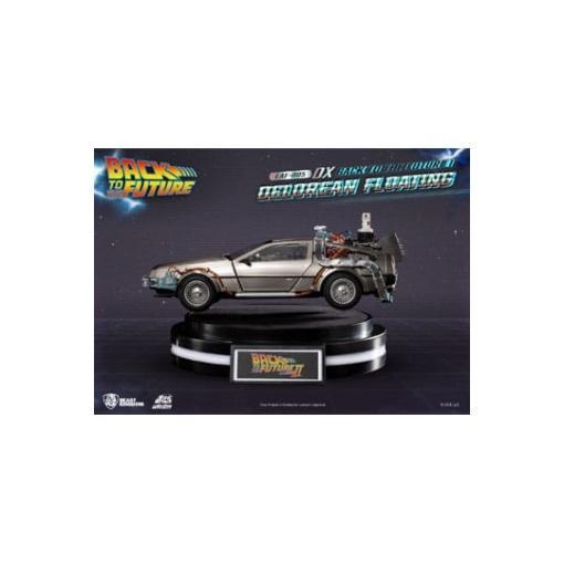 Back to the Future Estatua Egg Attack Floating Back to the Future II DeLorean Deluxe Version heo EU Exclusive 20 cm