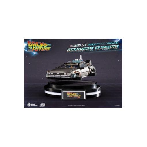 Back to the Future Estatua Egg Attack Floating Back to the Future II DeLorean Deluxe Version heo EU Exclusive 20 cm