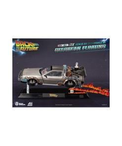 Back to the Future Estatua Egg Attack Floating Back to the Future II DeLorean Deluxe Version heo EU Exclusive 20 cm