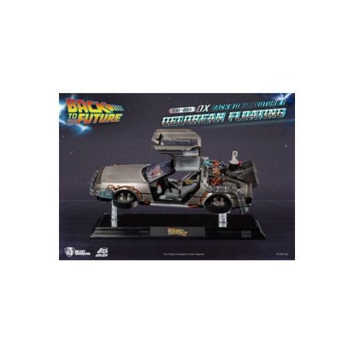 Back to the Future Estatua Egg Attack Floating Back to the Future II DeLorean Deluxe Version heo EU Exclusive 20 cm