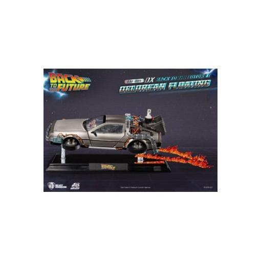 Back to the Future Estatua Egg Attack Floating Back to the Future II DeLorean Deluxe Version heo EU Exclusive 20 cm