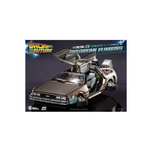 Back to the Future Estatua Egg Attack Floating Back to the Future II DeLorean Deluxe Version heo EU Exclusive 20 cm