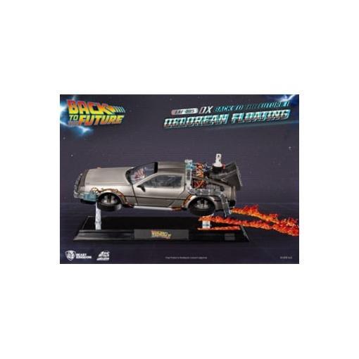 Back to the Future Estatua Egg Attack Floating Back to the Future II DeLorean Deluxe Version heo EU Exclusive 20 cm