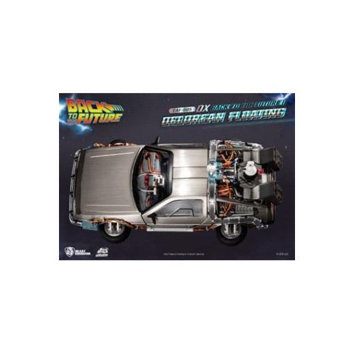 Back to the Future Estatua Egg Attack Floating Back to the Future II DeLorean Deluxe Version heo EU Exclusive 20 cm