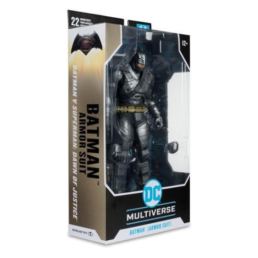 Batman v Superman: El amanecer de la justicia DC Multiverse Figura Batman (Armor Suit) 19 cm