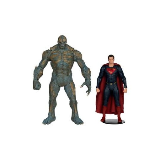 Batman v Superman: El amanecer de la justicia DC Multiverse Pack de 2 Figuras Mega Doomsday & Superman