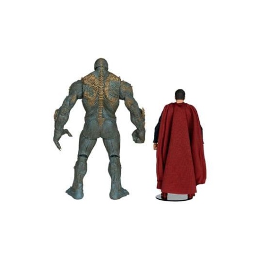 Batman v Superman: El amanecer de la justicia DC Multiverse Pack de 2 Figuras Mega Doomsday & Superman