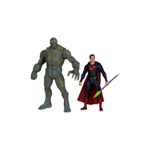 Batman v Superman: El amanecer de la justicia DC Multiverse Pack de 2 Figuras Mega Doomsday & Superman