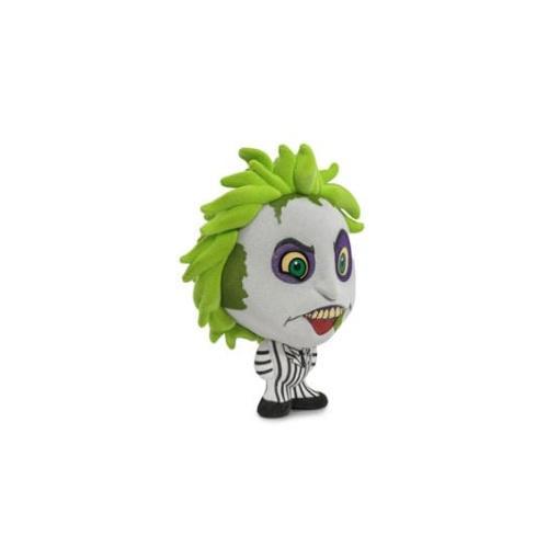 Beetlejuice Beetlejuice Figura Vinyl hunny Flocked Beetlejuice Striped Suit 10 cm