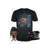 Black Panther Legacy POP! & Tee Set de Minifigura y Camiseta Shuri