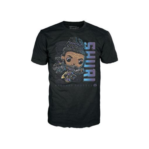 Black Panther Legacy POP! & Tee Set de Minifigura y Camiseta Shuri