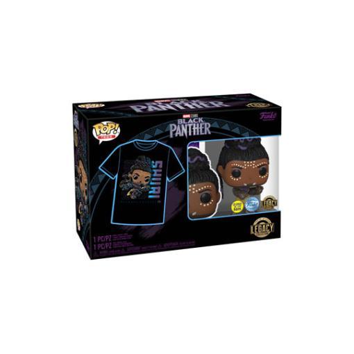 Black Panther Legacy POP! & Tee Set de Minifigura y Camiseta Shuri