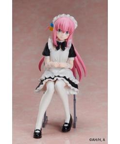 Bocchi the Rock! Estatua Hitori Gotoh Maid Ver. 15 cm