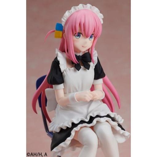 Bocchi the Rock! Estatua Hitori Gotoh Maid Ver. 15 cm