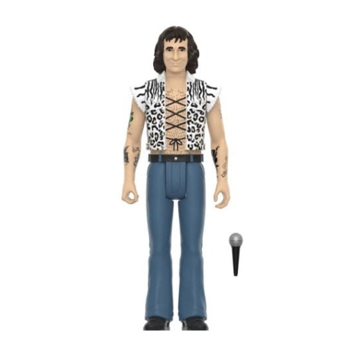 Bon Scott Figura ReAction Wave 02 Bon Scott (Leopard Print) 10 cm