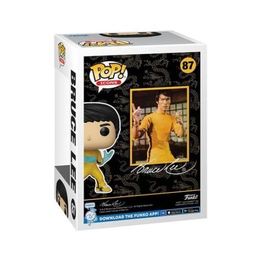 Bruce Lee POP! Icons Vinyl Figura 9 cm