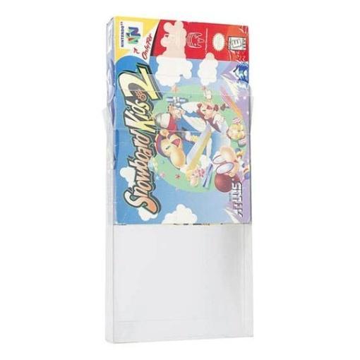 Caja de PET pack de 25 Protector para Super Nintendo/Nintendo 64/SNES/N64 Games