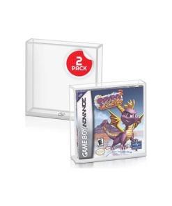 Caja de acrílico pack de 2 Protector para Gameboy/Gameboy Advance Games