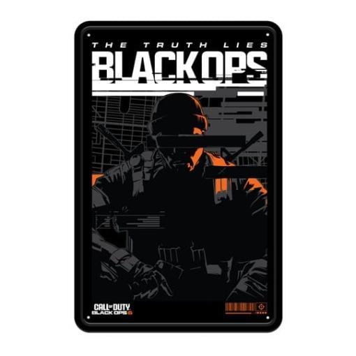 Call of Duty: Black Ops 6 cartel de metal Black Ops 6 20 x 30 cm