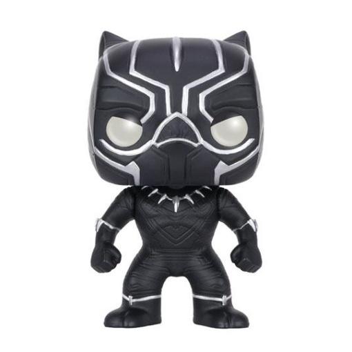 Captain America Civil War POP! Vinyl Cabezón Black Panther 10 cm - Embalaje dañado