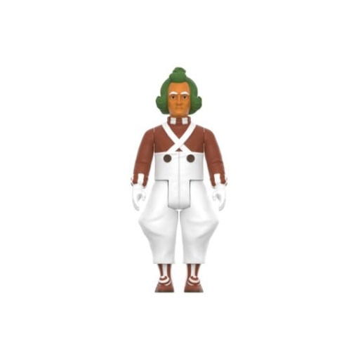 Charlie y la fabrica de chocolate (1971) Figura ReAction Wave 03 Oompa Loompa 10 cm